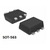 SMD MOSFET DUPLO (N/P) SI1035X-T1-E3 N/P-CHANNEL MOSFET TRANSITORS SMT (SOT-563/ SOT-666)